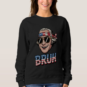 4. Juli 2025 George Washington Bruh. Boys USA Sweatshirt
