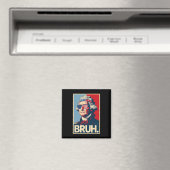 4. Juli 2025 George Washington Bruh. Meme Patr Magnet (In Situ (Geschirrspüler))