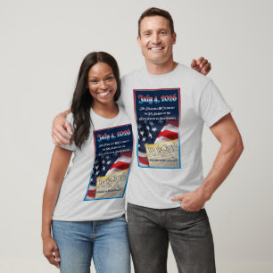4. Juli 2026 Buch T-Shirt