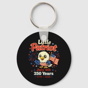 4. Juli 250 Jahre 1776-2026 Süßer Adler Feuerwerk Schlüsselanhänger