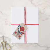 4. Juli 2. Geburtstag Eiscreme Stars Geschenkanhänger (Mit Garn)