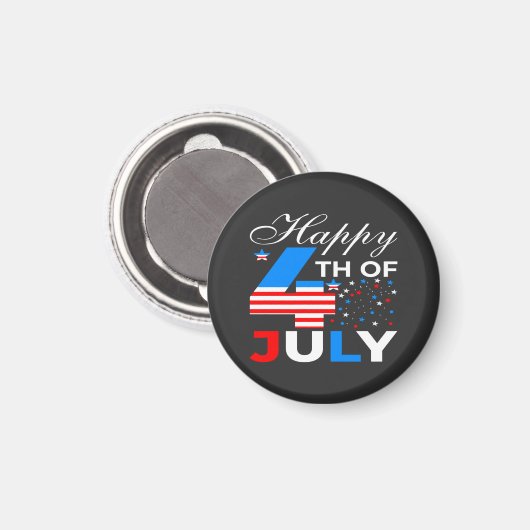 4. Juli-97958 Magnet (Vorderseite/Rückseite)