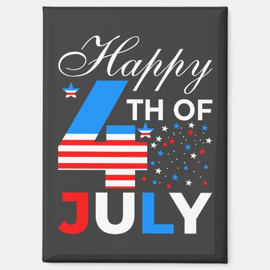 4. Juli-97958 Magnet (Vorderseite)