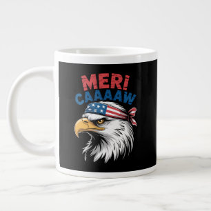 4. Juli Adler Freiheit Patriotisch Jumbo-Tasse