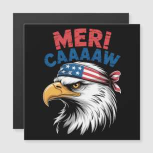 4. Juli Adler Freiheit Patriotisch Magnetkarte