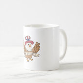 4. Juli Adler Kaffeetasse (VorderseiteRechts)