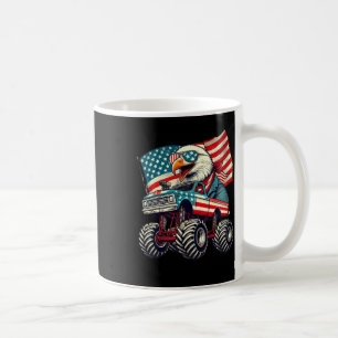 4. Juli Adler Monster LKW American Flag USA Kaffeetasse