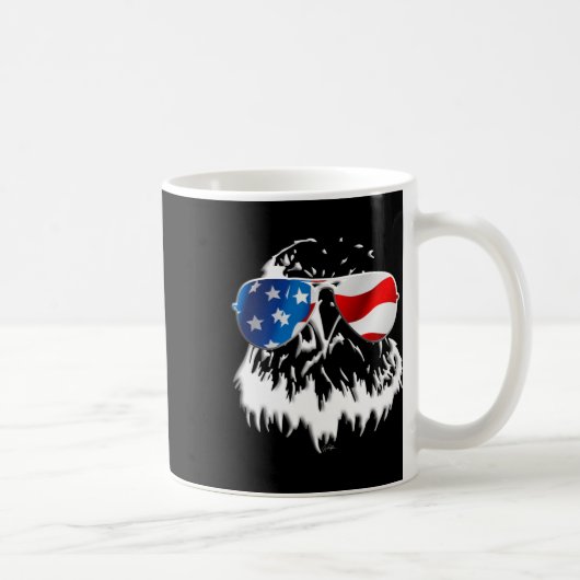 4. Juli Adlertag Unabhängigkeit Kaffeetasse (Rechts)