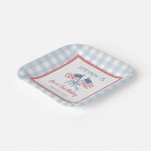 4. Juli All American Boy Geburtstag Pappteller (Gewinkelt)