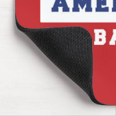 4. Juli Alle amerikanischen Babe Mousepad (Ecke)