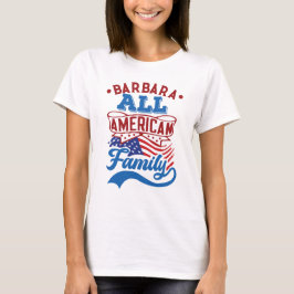 4. Juli Alle amerikanischen Familie patriotische M T-Shirt