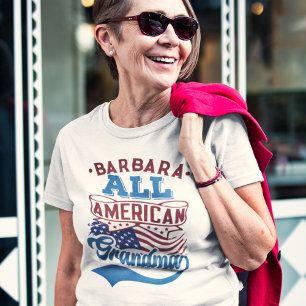 4. Juli Alle amerikanischen Großmutter patriotisch T-Shirt