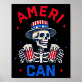 4. Juli Ameri Can Biertrinkparty Unabhängigkeit Poster (Vorne)