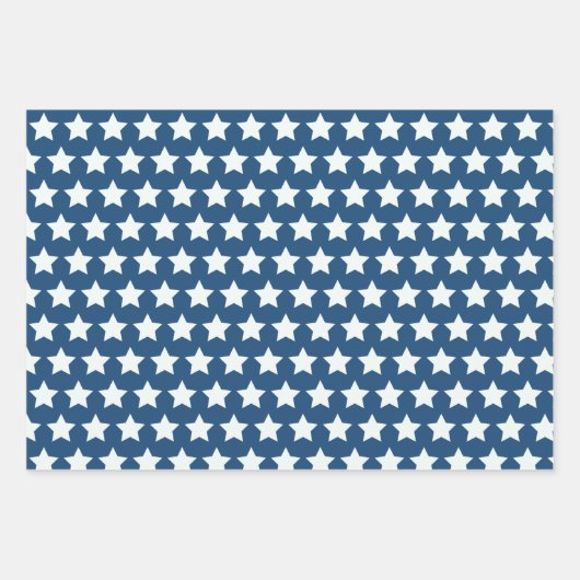 4. Juli America Wrapping Paper Set Geschenkpapier Set (Vorderseite 3)