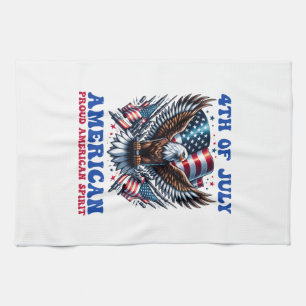 4. Juli American Eagle Sublimation-61001 Geschirrtuch