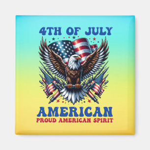 4. Juli American Eagle Sublimation-61001 Magnet