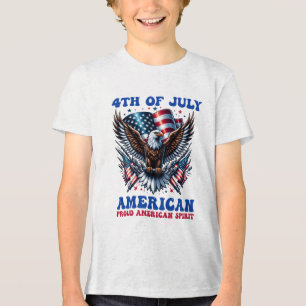 4. Juli American Eagle Sublimation-61001 Tri-Blend Shirt