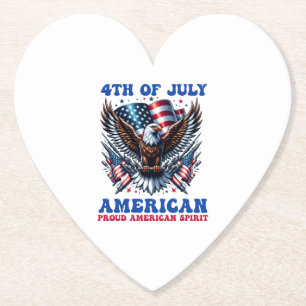 4. Juli American Eagle Sublimation-61001 Untersetzer