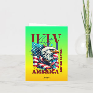 4. Juli American Eagle Sublimation-61904 Einladung