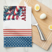 4. Juli American Eagle Sublimation-61904 Geschirrtuch (Viertel Falte)