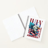 4. Juli American Eagle Sublimation-61904 Notizblock (Innenseite)