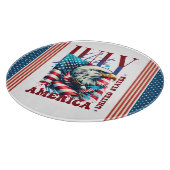 4. Juli American Eagle Sublimation-61904 Schneidebrett (Ecke)