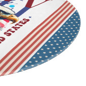 4. Juli American Eagle Sublimation-61904 Schneidebrett (Ecke)