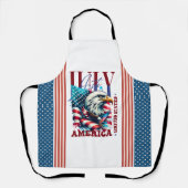4. Juli American Eagle Sublimation-61904 Schürze (Vorderseite)