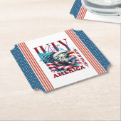 4. Juli American Eagle Sublimation-61904 Untersetzer (angewinkelt)