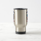 4. Juli American Eagle Sublimierung-61901 Reisebecher (Mittel)