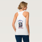 4. Juli American Eagle Sublimierung-61901 Tank Top (Rückseite Vollansicht)