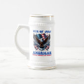 4. Juli American Eagle Sublimierung-61902 Bierglas (Links)