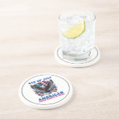 4. Juli American Eagle Sublimierung-61902 Getränkeuntersetzer (Seite)
