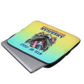 4. Juli American Eagle Sublimierung-61902 Laptopschutzhülle (Vorne Knopf)