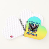 4. Juli American Eagle Sublimierung-61902 Notizblock (Innenseite)