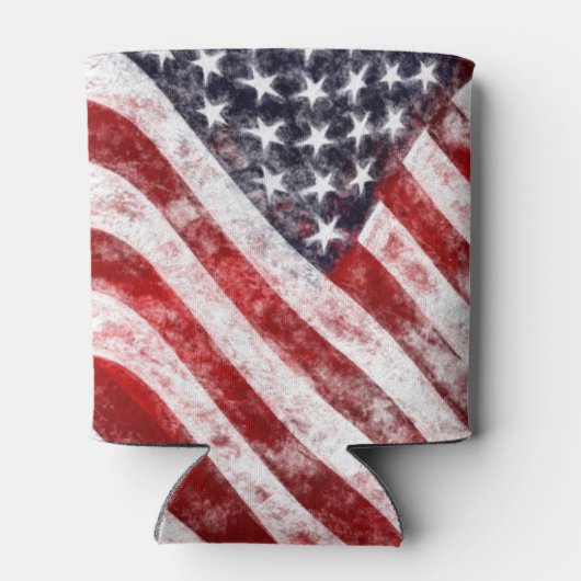 4. Juli, American Flag Drink Cooler Dosenkühler (Rückseite)