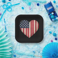 4. Juli American Flag Patriotic USA Star Strip