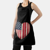 4. Juli American Flag Patriotic USA Star Strip Schürze (InSitu)