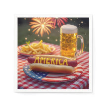 4. Juli American Hot Dog