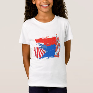 4. Juli American Spirit Freedom Eagle T-Shirt