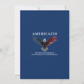 4. JULI AMERIKA250 PARTY EINLADUNG (Rückseite)