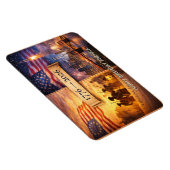 4. Juli Amerika 1776 - 2026 USA 250. Flexibel Magnet (Rechte Seite)