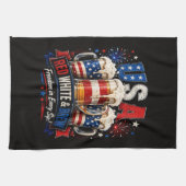 4. Juli Amerika 250. Geschirrtuch (Horizontal)