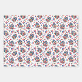 4. Juli Amerika Unabhängigkeit Frau Gnome Geschenkpapier Set (Vorderseite 2)