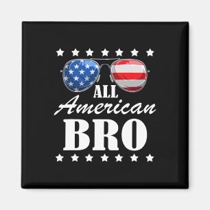 4. Juli Amerika Unabhängigkeitstag Patriot Usa Men Magnet