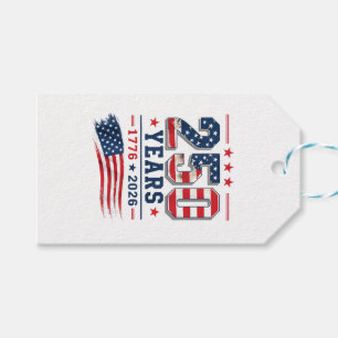 4. Juli Amerika US-Flagge Patriotisch 250. Jubiläu Geschenkanhänger