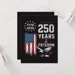 4. Juli Amerika US-Flagge Patriotisch Einladung