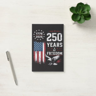 4. Juli Amerika US-Flagge Patriotisch Post-it Klebezettel