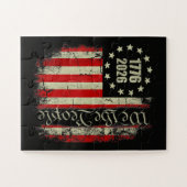 4. Juli Amerika US-Flagge Patriotisch Puzzle (Horizontal)