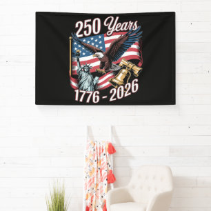4. Juli Amerika US Patriotischer Adler Banner